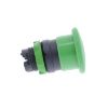 Picture of Harmony XB5, Head for non illuminated pushbutton, plastic, green, mushroom 40mm, 22mm, spring return