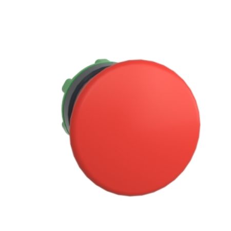 Picture of Harmony XB5, Head for non illuminated pushbutton, plastic, red, mushroom 40mm, 22mm, spring return