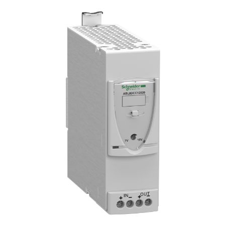 Picture of Phaseo ABL7 ABL8, Converter module 24 W, 24..28.8 V DC, 12 V DC, 2 A, for regulated SMPS