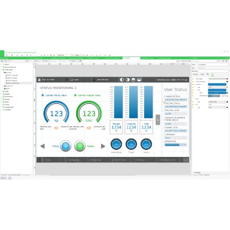 Picture of Basic buildtime license, EcoStruxure Operator Terminal Expert, version 3.x, single, 1 station, permanent, digital