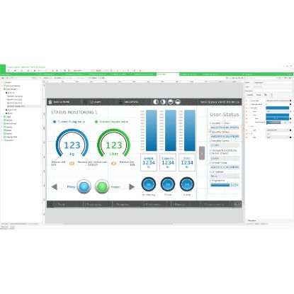 Picture of Professional buildtime license, EcoStruxure Operator Terminal Expert, version 3.x, team, 10 station, permanent, digital