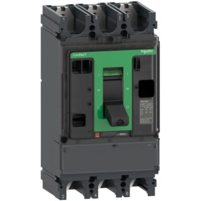 Picture of Switch disconnector, ComPacT NSX630NA, 3 poles, fixed, thermal current Ith 630A
