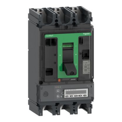 Picture of Circuit breaker, ComPacT NSX400R, 200kA/415VAC, 3 poles, MicroLogic 6.3E-M trip unit 320A