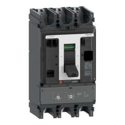Picture of Circuit breaker, ComPacT NSX400S DC, 100kA/750VDC, 3 poles, TM-DC trip unit 320A