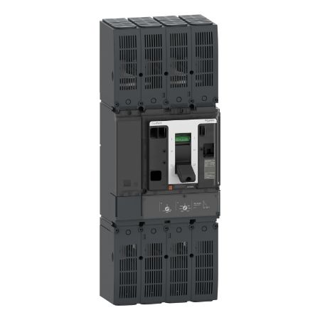 Picture of Circuit breaker, ComPacT NSX1200N DC, 50kA/600VDC, 2 poles, TM-DC trip unit 1200A, without bare cable connector