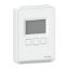 Picture of Sensor, SpaceLogic SLA Series, room, humidity, temperature, segmented LCD, analog outputs with matte white housing