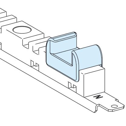 Picture of Wedge, Linergy LGYE, for busbar support/profiles, 2000 to 4000A, set of 12