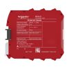 Picture of safety controller, Modicon MCM, 8 inputs 4 outputs, combined with backplane expansion connector, screw