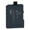 Picture of network switch, Modicon networking, standard unmanaged, 4 ports for copper with 1 port for multimode fiber optic