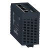 Picture of network switch, Modicon Networking, standard unmanaged, 6 ports for copper with 2 ports for singlemode fiber optic