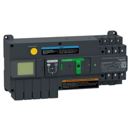 Picture of active automatic transfer switch, TransferPacT Active automatic, 100A, 3P, LCD, frame 100A