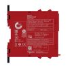 Picture of safety module, Harmony XPS, estop or guard, connected to supply terminals 24V AC or DC , no inputs, screw