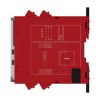 Picture of safety module, Harmony XPS, time delayed output, for Estop, guard, OSSD, 24V AC or DC, spring