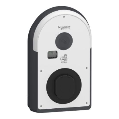 Picture of EVlink Pro AC, Charging station, AC Metal, 22kW, 32A, 3P+N, T2S socket-outlet, RDC-DD 6mA, MID meter