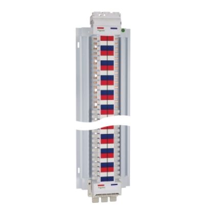 Picture of Acti9, SAU Chassis 3PH 400A, 18mm for iC60 MCB & RCBO, 72 Poles, Dual Feed