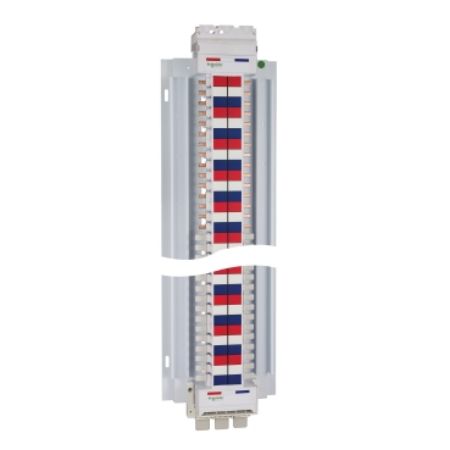 Picture of Acti9, SAU Chassis 3PH 400A, 18mm for iC60 MCB & RCBO, 72 Poles, Dual Feed