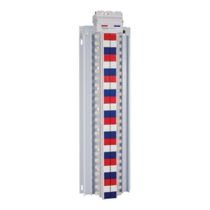 Picture of Acti9, SAU Chassis 3PH 400A, 27mm for C120 MCB, 48 Poles, Top or Bottom Feed