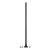 Picture of Harmony XVB, Fixing base for modular tower lights, plastic, Ø70, 780mm black aluminium support tube + black fixing plate