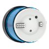 Picture of Harmony XVB, Indicator bank, illuminated unit, plastic, blue, 70mm, steady, bulb or LED not included, 250V
