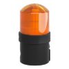 Picture of Harmony XVB, Illuminated unit for modular tower lights, plastic, orange, Ø70, steady, integral LED, 24 V AC/DC
