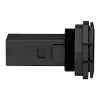 Picture of Panel mounted USB port, Harmony XB5, 3.0 port, plastic, 22mm, for USB interface jack type A