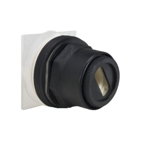 Picture of Selector switch head, Harmony 9001SK, plastic, without handle, 30mm, 2 positions, spring return right to left