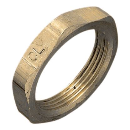 Picture of Clipsal - Cable Management, Machined Brass, Steel Couplings, 32mm Brass Locknut