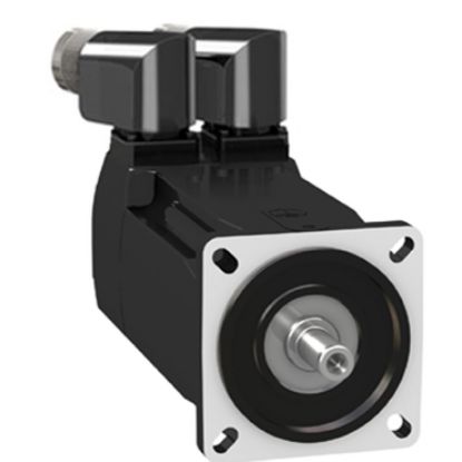 Picture of servo motor BMH, Lexium 32, 2.5Nm, 8000rpm, keyed shaft, without brake, IP54, 128bit encoder, 3 phases