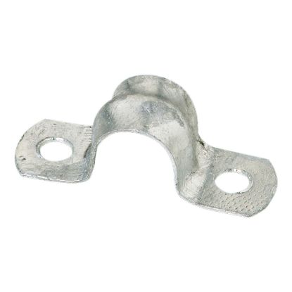Picture of Clipsal - Cable Management, Metal, Saddles, 12.7mm Zinc Plated, Heavy Duty