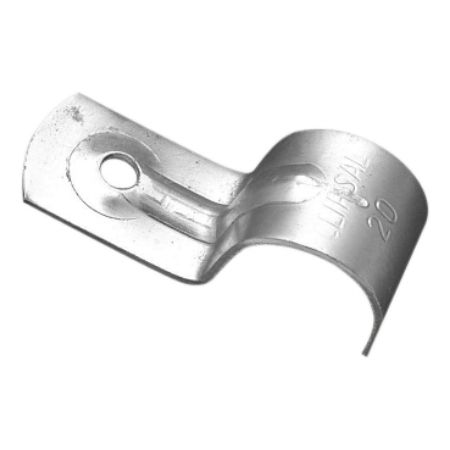 Picture of Clipsal - Cable Management, Fixing Accessories, 12.7mm Zinc Plated Metal Half Saddle