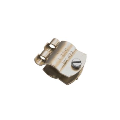 Picture of Clipsal - Cable Management, Pressed Metal Conduit Fittings, Earth Clip 12mm Brass