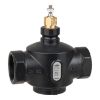 Picture of Venta V211T Globe Valve, 2-Way, PN16, Rp 2 Internal thread, DN50, 38 Kvs, Nodular Iron, Brass Plug.