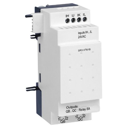 Picture of Zelio Logic, Discrete I/O extension module, 6 I/O, 24 V AC