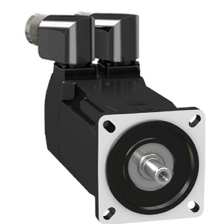 Picture of servo motor BMH, Lexium 32, 1.2Nm, 8000rpm, untapped shaft, without brake, IP54, 16 multiturn encoder