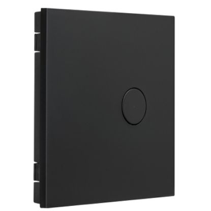 Picture of Wall Plate, C-Bus, Saturn Zen, key input unit, E-Series, 1 key, zen black