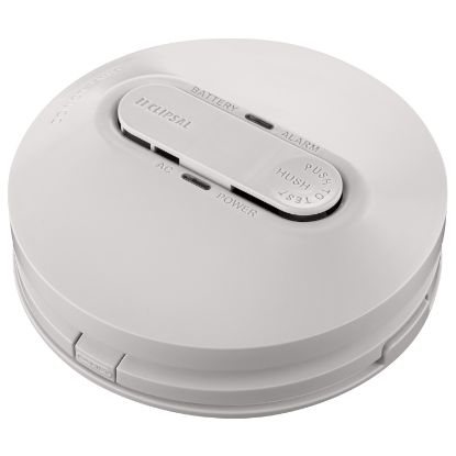 Picture of Clipsal Fire Tek, Photoelectric Smoke Alarm, Surface Mount, 220-240 V a.c. Mains Power w. 9V d.c. Battery Backup